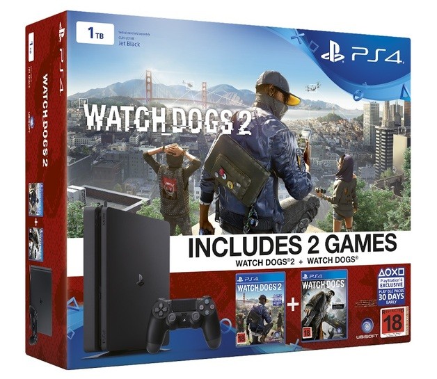 watch dogs 1 and 2 bundle ps4