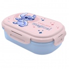 Evsrasia: Disney Stitch - Pastel, Lunch Box + Cutlery