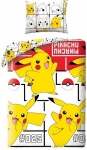 Pussilakanasetti: Pokemon - Pikachu 025 Single Duvet Set (140x200cm)