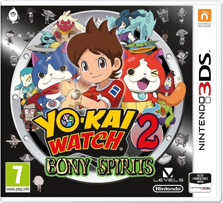 Yo-Kai Watch 2: Bony Spirits  - Nintendo 3DS - Puolenkuun Pelit  pelikauppa