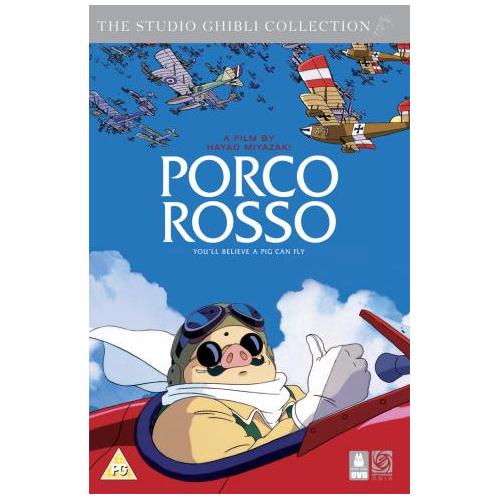 Porco Rosso (Studio Ghibli Collection, Britti painos!)  - Elokuvat -  Puolenkuun Pelit pelikauppa