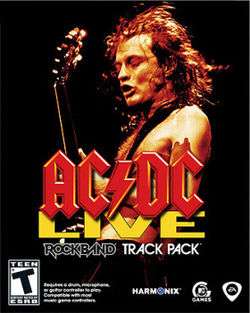 Rock Band: AC/DC Live Song Pack (kytetty)