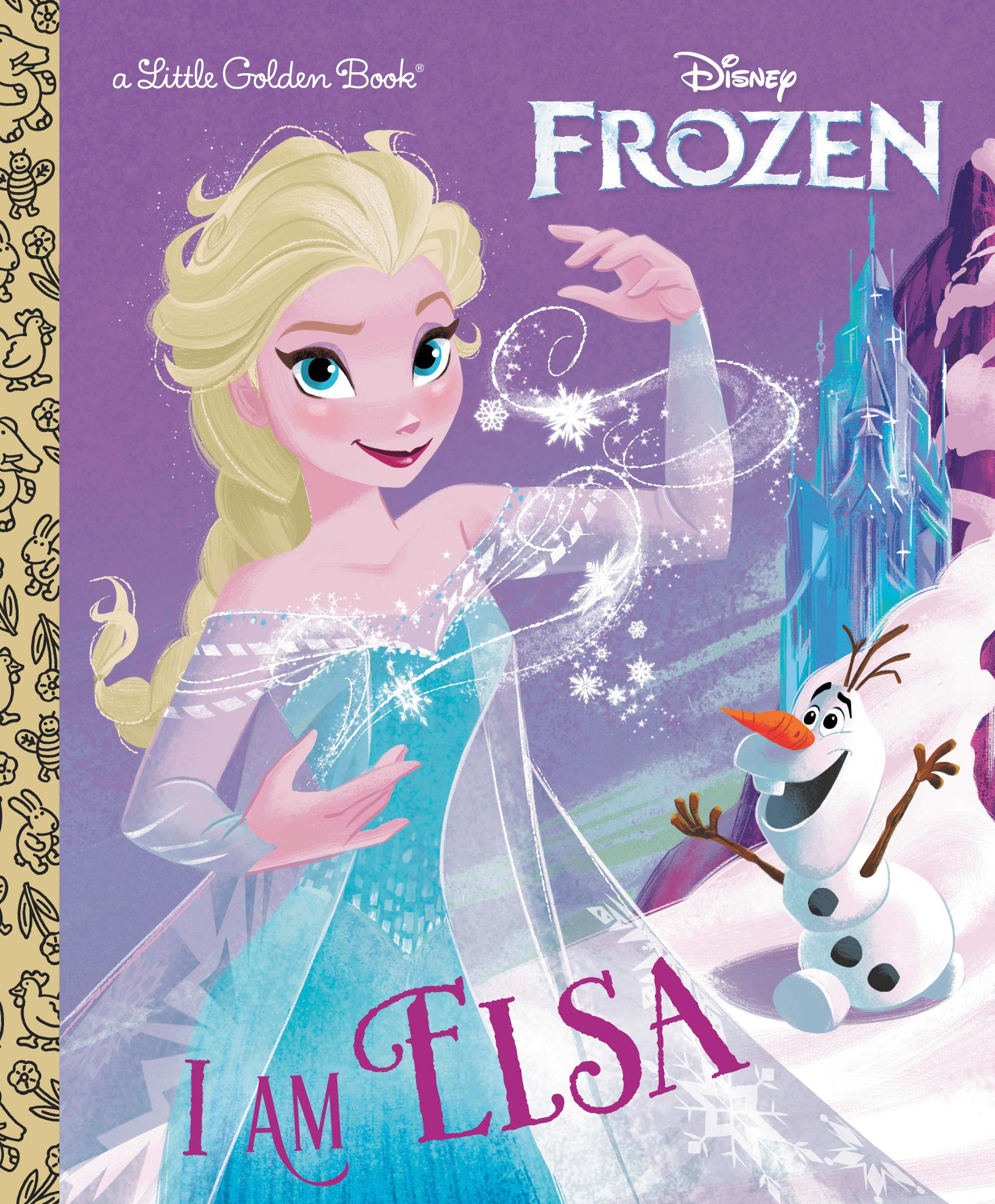 Little Golden Book: Frozen, I am Elsa  - Kirjat - Puolenkuun Pelit  pelikauppa