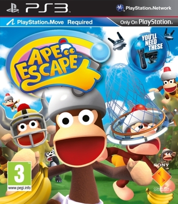 Ape Escape (Playstation MOVE) (Kytetty)