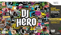 DJ Hero peli + turntable soitin