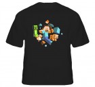 Minecraft: Run Away T-shirt (XL)