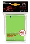 Ultra Pro Small Sleeves Lime (60pcs) [kortinsuoja]