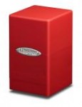 Ultra Pro Satin Tower Deck Box - Red