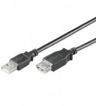 Usb 2.0 Extension Cable A Male - A Female 5m (Black)