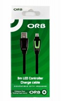 Orb USB Charge And Play Cable With Led