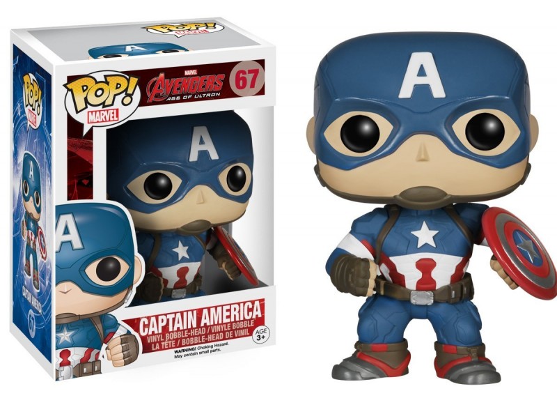 Funko Pop Vinyl: Avengers 2 - Captain America  - Figuuri -  Puolenkuun Pelit pelikauppa