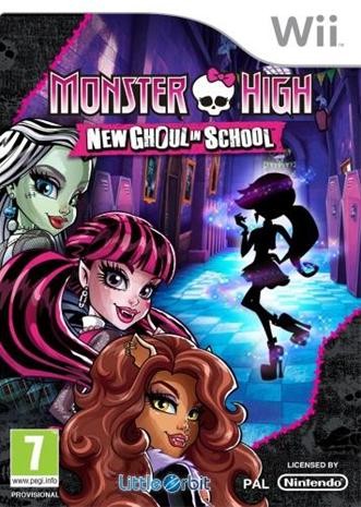 Monster High: New Ghoul in School  - Wii - Puolenkuun Pelit  pelikauppa