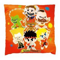 Street Fighter: Square Pillow Orange