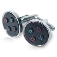 Playstation: Black Controller Buttons -Kalvosinnappi (2 Pieces)