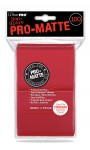 Ultra Pro Sleeves: Pro-Matte Red (100pcs) [kortinsuoja]