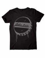 T-paita: Fallout - Black Nuka Cola (XL)