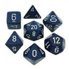 Noppasetti: Chessex Speckled  Polyhedral Stealth (7)