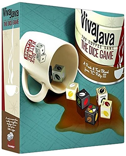 Viva Java: The Coffee Game - Dice Game  - Lautapelit - Puolenkuun  Pelit pelikauppa