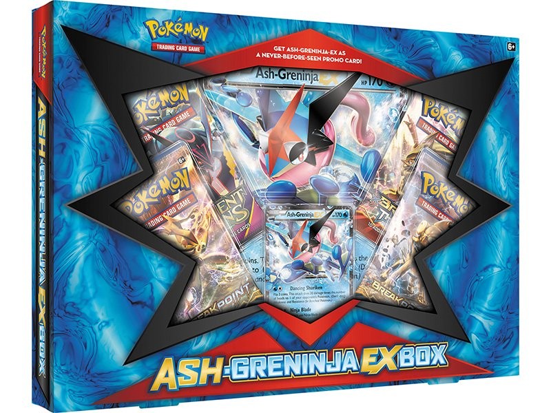 Pokemon Ash Greninja Ex Box