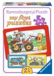 Palapeli: My First Puzzles - Vehicles (3X6)