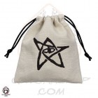 Dice Bag: Call of Cthulhu (Beige with Black Elder Sign)
