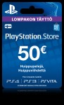 Sony PlayStation Network Card 50 € (EMAIL KOODI) (PS5/PS4/PS3)