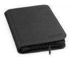 Binder: ZipFolio Xenoskin (4-pocket, Black) (Ultimate Guard)