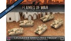 BBX39 Desert Rats Crusader Armoured Troop (Plastic x 5)