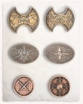 LARP Equipment: Barbarian silver coin