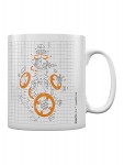 Muki: Star Wars: The Last Jedi - Exploded View Bb-8 Mug