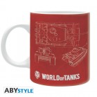 Muki: World Of Tanks - Blueprint Mug 320ml