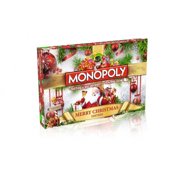 Christmas Monopoly (Englanti)  - Lautapelit - Puolenkuun Pelit  pelikauppa