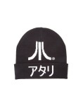 Beanie: Atari White on Black logo & Kanji