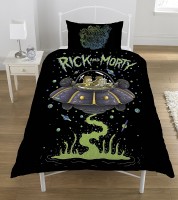 Pussilakanasetti: Rick And Morty Ufo Single