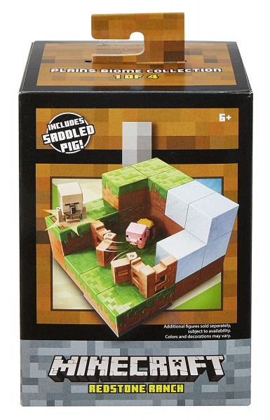 Minecraft: Mini Figure Environment Set - Redstone Ranch  - Gadget +  lelut - Puolenkuun Pelit pelikauppa