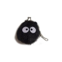 Kukkaro: Ghibli - Henkien Ktkem Soot Sprite Coin Purse