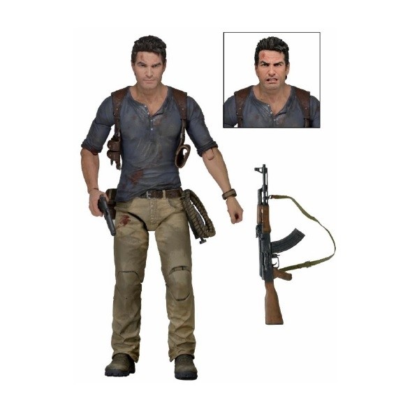 Figuuri: Uncharted 4 - Nathan Drake (18cm)  - Figuuri - Puolenkuun  Pelit pelikauppa