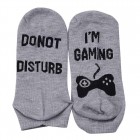 Sukat: Do not Disturb - I'm Gaming (Harmaa, One Size Fits All)