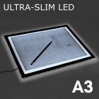 Valopyt: Ultra-thin A3 LED Drawing Board (3 tehotasoa)