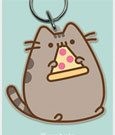 Pusheen: Rubber Keychain Pizza (6cm)