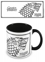 Muki: Game Of Thrones - House Stark Coloured Inner Mug