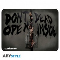 The Walking Dead: Zombies Metal Plate (28x38)