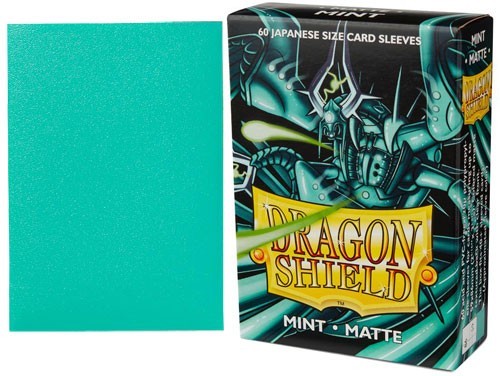 Dragon Shield: Japanese Sleeves - Matte Mint (60) - 5.90e - Korttipelit -  Halfmoongames webstore