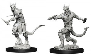 D&D Nolzur\'s Marvelous Unpainted Minis: Tiefling Male Rogue (2)