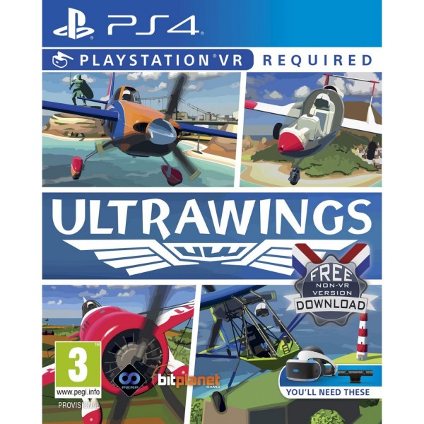 PS4 VR: Ultrawings  - PS4 - Puolenkuun Pelit pelikauppa