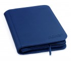 Binder: ZipFolio Xenoskin (4-pocket, Dark Blue) (Ultimate Guard)