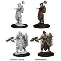 D&D Nolzur\'s Marvelous Unpainted Minis: Half-Orc Female Barbarian