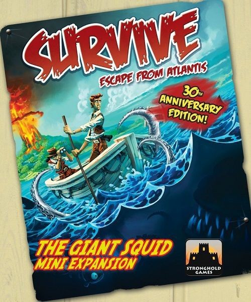 Survive: Giant Squid Mini Expansion 30th Anniversary Edition  -  Lautapelit - Puolenkuun Pelit pelikauppa