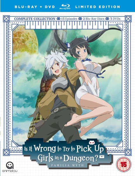 DanMachi Vol.1-10 Set Japanese Manga