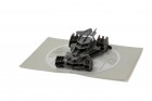 Batman: 3D Pop-Up Batmobile Greeting Card